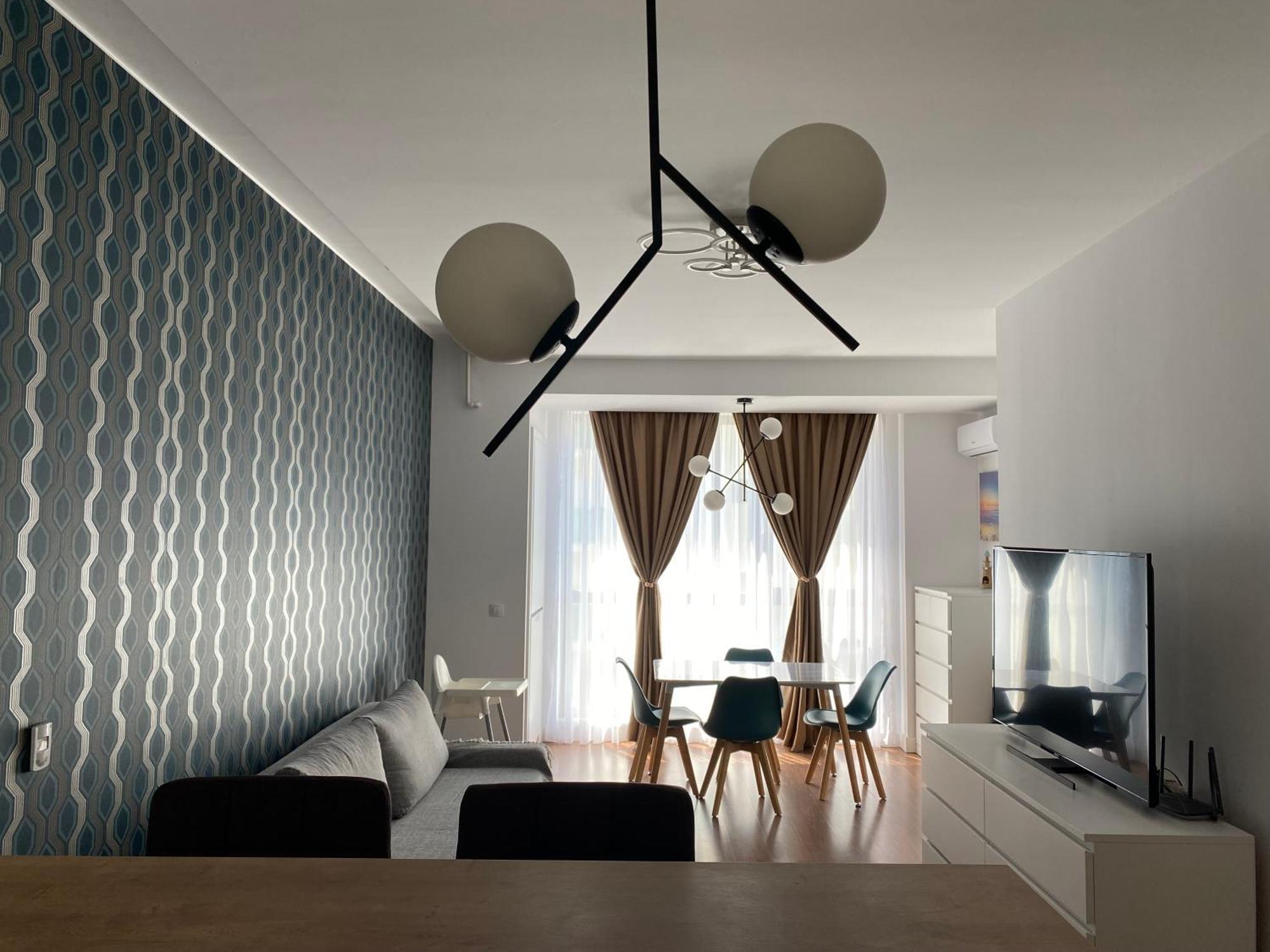 Andreve Apartment By Onix Blue Mamaia Nord, Baby Friendly, Private Parking Năvodari 외부 사진